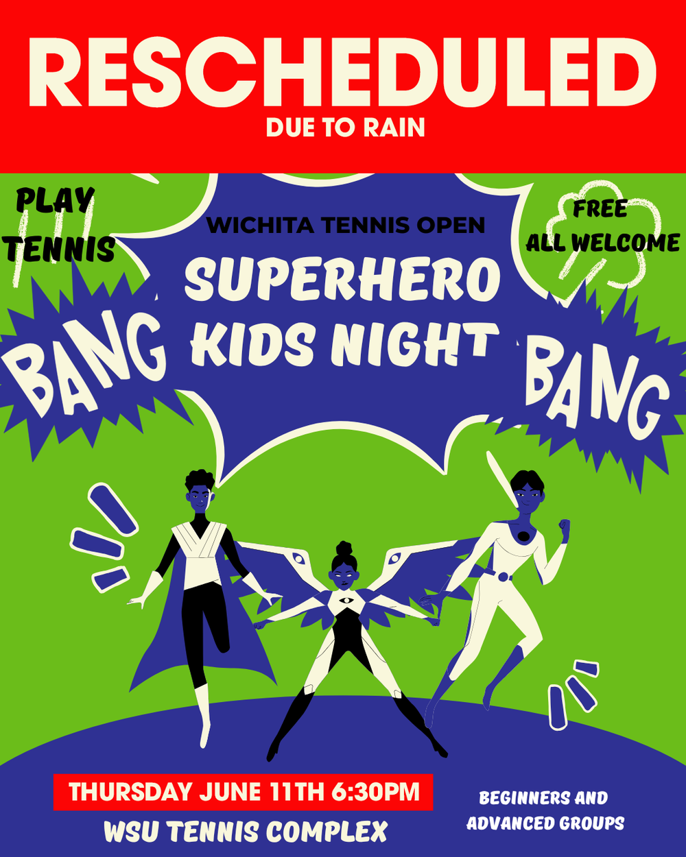 SUPERHERO KIDS NIGHT